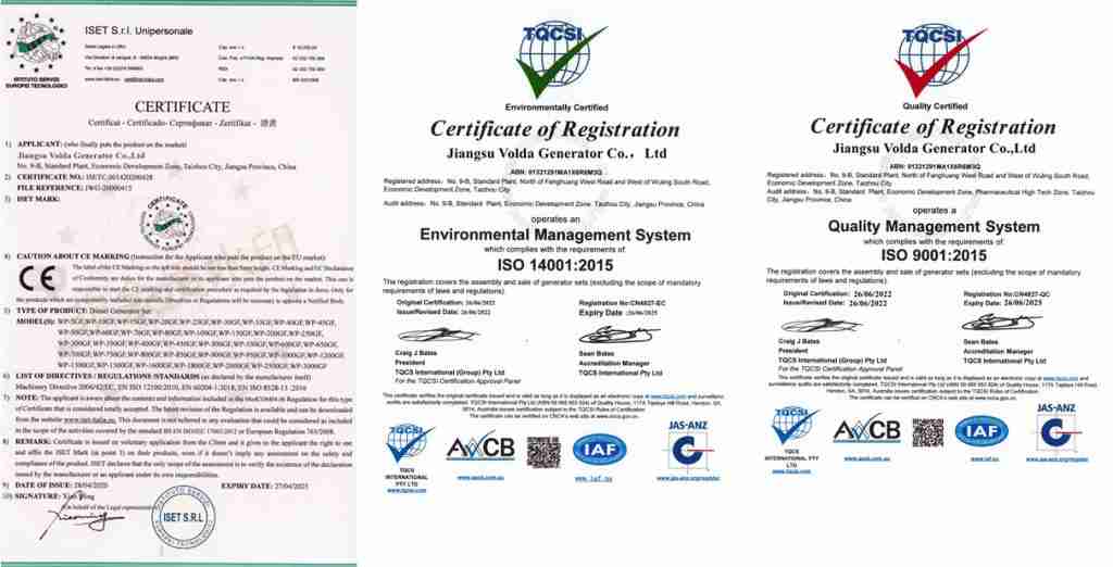 YDong Factory Certification